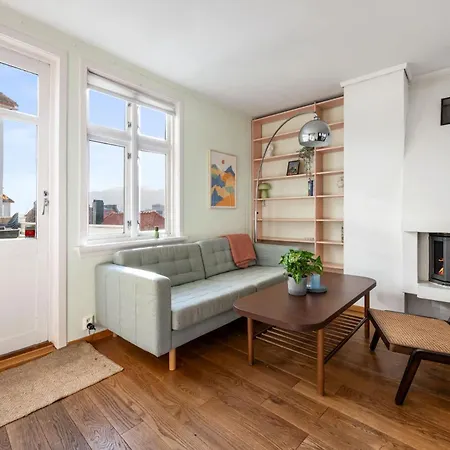 Tatil Evi Sunny Terrace In Centre - Charming House Bergen