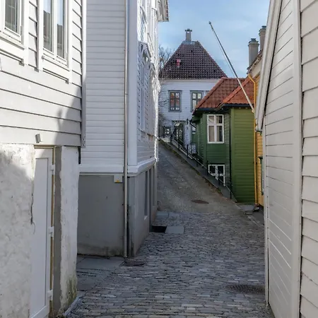 Sunny Terrace In Centre - Charming House Feriehus Bergen