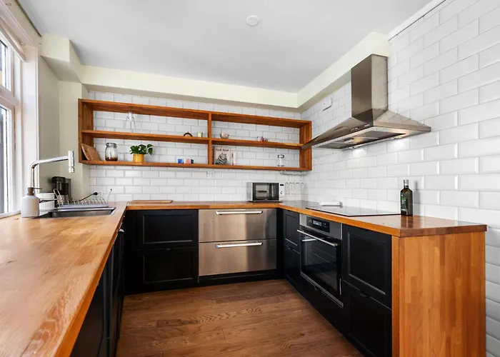 Tatil Evi Sunny Terrace In Centre - Charming House Bergen